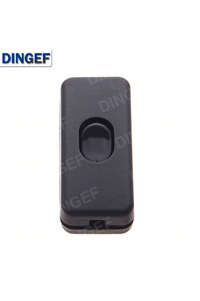 choice2 مفتاحان إضاءة أسودان، يعملان بتيار متردد 6 أمبير، 0-250 فولت، تشغيل/إ...