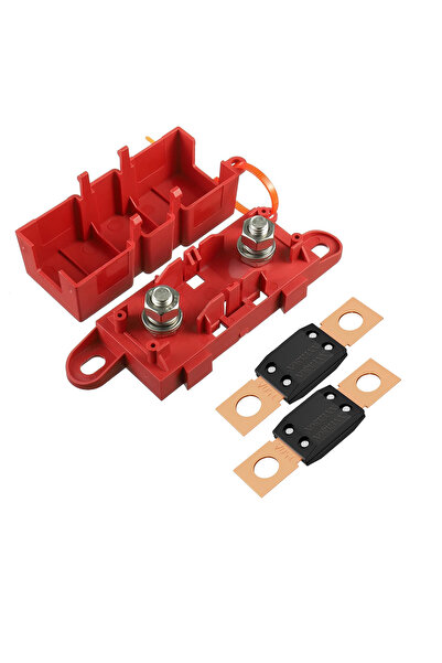 Choice4 فيوز ميجا أحمر 150 أمبير، حامل فيوز مسطح من نوع ANL، يُثبّت بمسامير، ...