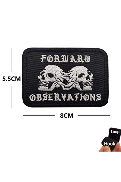 Choice11 HK108-14 Pirate Flag,FOG Forward Observati Clothes Badge,Blackbeard ...