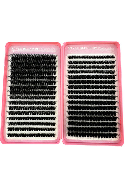 Choice7 مجموعة وصلات رموش كثيفة وناعمة خماسية الأبعاد (60D/80D/100D/640) من M...