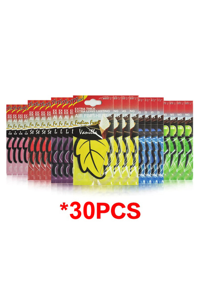 Choice3 30pcs Car air freshener smell car perfume for car interior accessorie...
