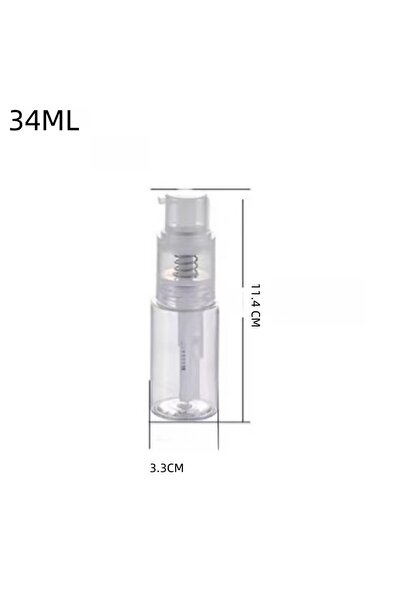 Choice1 ٣٤ مل، قطعة واحدة، زجاجة بخاخ بودرة لامعة، مناسبة لبودرة الفلفل/التلك...