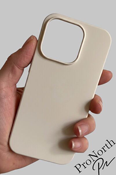 ProNorth iPhone 16 Pro Max Compatible Case with Logo Launch Soft Velvet Silic...