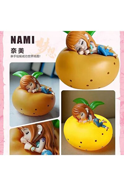 Choice9 مصباح ليلي من بانداي نامي ون بيس لوفي زورو نامي سانجي، مصباح أنمي بإض...