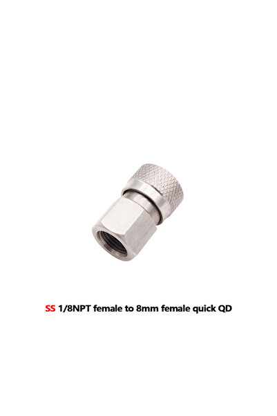 Choice13 1-8NPT coupler SS HPA GAS Foster Quick Disconnect AIR CO2 QC02 M10 N...