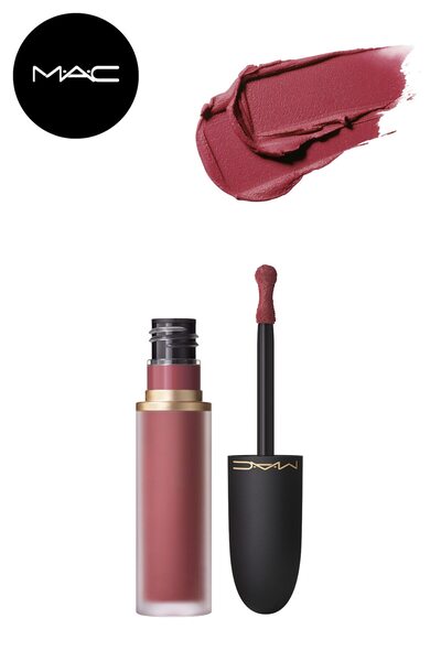 M.A.C Powder-Like Matte Lip and Cheek Mousse Liquid Lipstick with 10-Hour Moi...