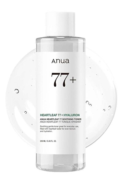 ANUA تونر هارتليف 77 + هيالورون المهدئ 8.45 أونصة سائلة