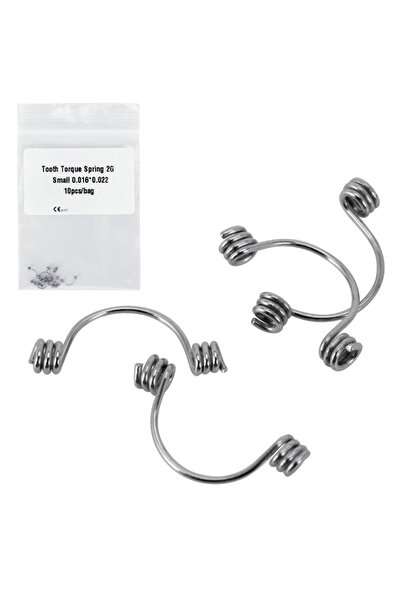 choice2 16-22-S 10Pcs/Pack Dental Torque Springs Orthodontic Anterior Teeth T...