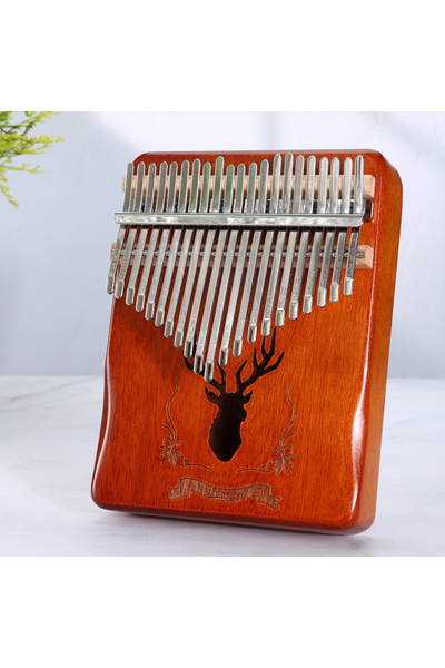 Choice4 21key reindeer retro 21 Keys Thumb Piano Calimba Professional Tuned P...