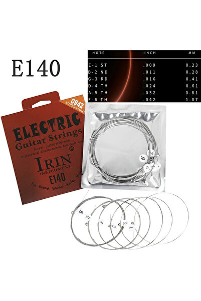 Choice3 1 Pcs E140 IRIN Electric Guitar Strings High Carbon Alloy Nickel Stee...