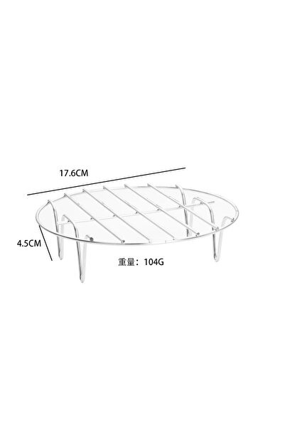 Choice4 Steamer Rack 304 Stainless Steel Air Fryer Grill Rack Vertical Skewer...