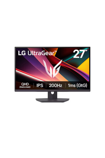 LG UltraGear™ G6 27" 27G610A-B 200Hz 1ms(GtG) QHD IPS Pivot sRGB 99% VESA Gam...
