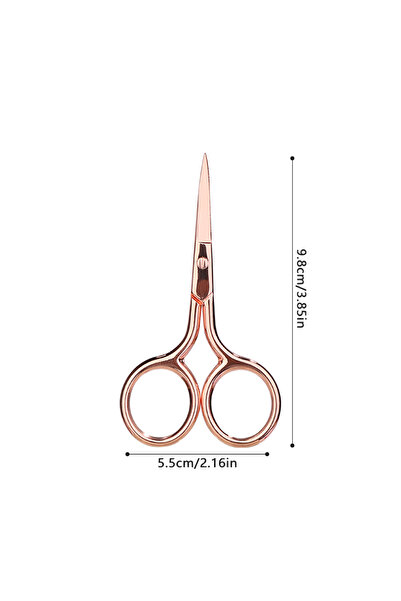 choice2 rose gold IMAZY Eyebrow Scissors Eyelash Stainless Steel Pointed Mini...