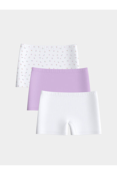 LC Waikiki Özmarka Nou sezon cu imprimeu pentru fete boxeri 3-bucăți