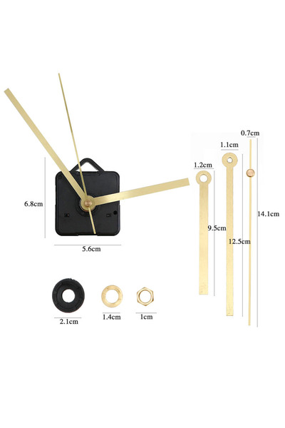 Choice Type 6 1pc Silent Clk Movement Silicone Mold Clk For Jewelry Clk Resin...