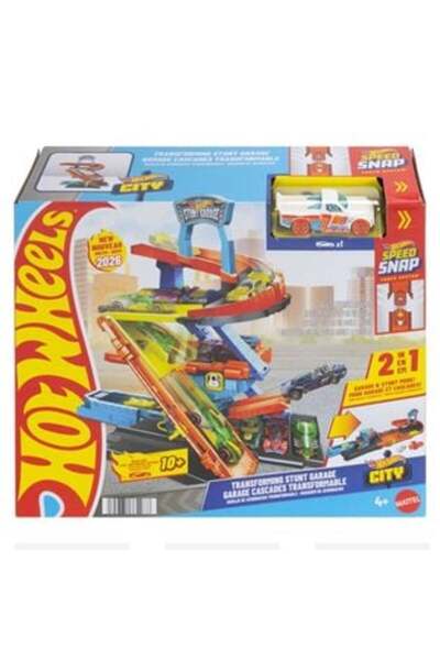 mattel Hot Wheels City 2 in 1 Garage Track -