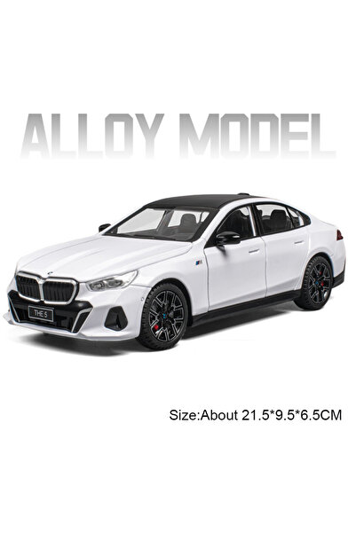 Choice5 530LI White Scale 1:24 5 Series 530LI M3 Car Model Toy Alloy Body Str...