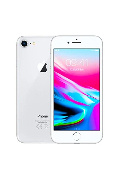 Apple IPHONE 8 SILVER 128GB YENILENMIS B KALITE (12 AY GARANTILI)