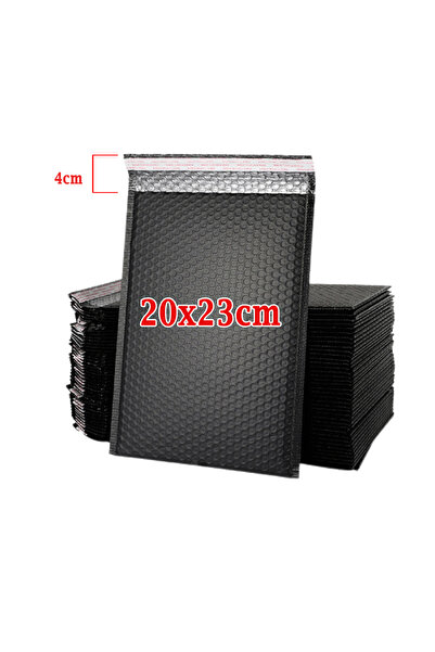 Choice1 20x23cm 50PCS Black Bubble Envelopes Bag Waterproof Foam Bubble Maile...