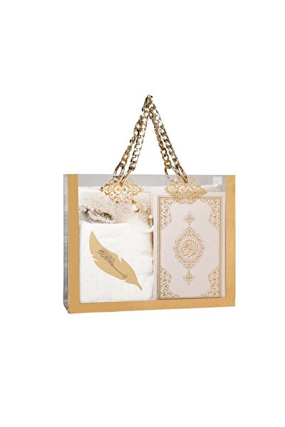 Hayrat Neşriyat Quran + Prayer Rug + Scarf + Prayer Beads + Zikirmatik + Book...