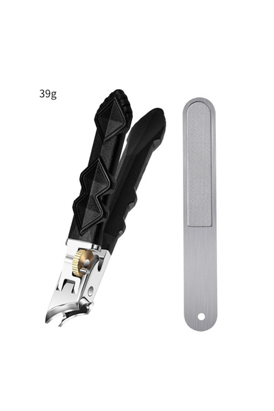 Choice4 مقص أظافر مزدوج مطلي بطلاء خاص، مناسب للأظافر السميكة، بفتحة فك واسعة...