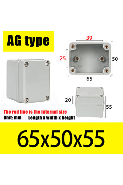 Choice20 AG65X50X55 AG Type Waterproof DIY Housing Instrument Case ABS Plasti...