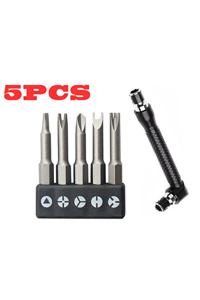 Choice3 مجموعة أدوات مفكات براغي مكونة من 5 قطع، مجموعة مفكات براغي ذات أشكال...