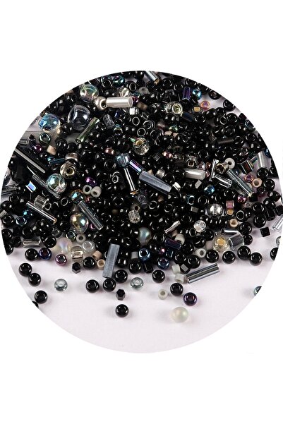 Choice11 Mix Black 500Pcs Japan Miyuki Seed Beads Mixed Delica Round Glass Be...