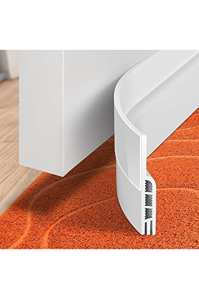 Choice3 White Door Draft Stopper Under Door Draft Blker Insulator Door Sweep ...