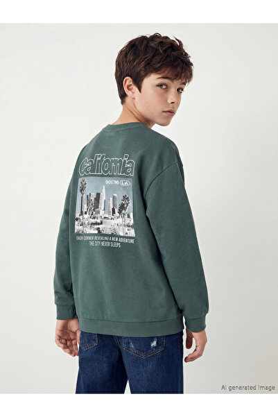 LC Waikiki سترة أوزماركا نيو سيزون كاليفورنيا مطبوع للأولاد