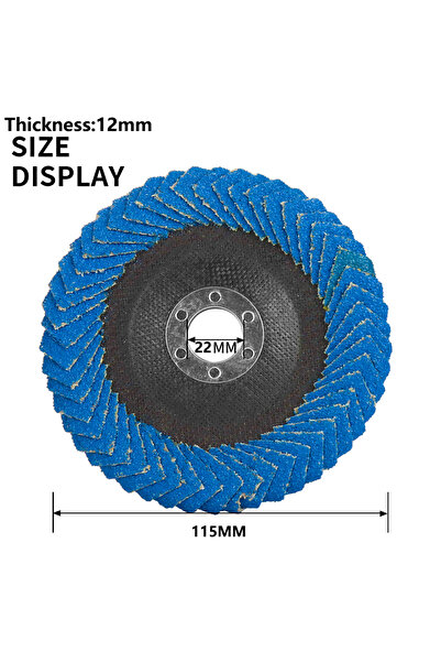 Choice5 1pc 4.5 inche 100/115/125mm Polishing Flap Disc Angle Grinder Sanding...