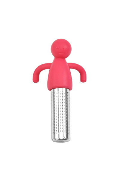 choice2 مصفاة شاي بلون كاكي داكن، مصفاة شاي مبتكرة على شكل إنسان، فلتر أوراق ...