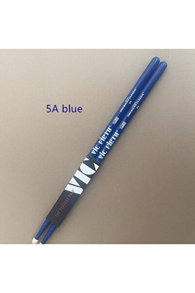 Choice5 5A blue Professional Vic Firth Drumsticks 5A 5B 7A 2B Hickory Drum St...
