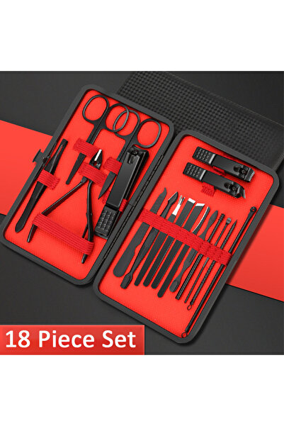 Choice3 مجموعة من 18 قطعة (7/12/18/20/24 قطعة) - مجموعة أدوات مانيكير احترافي...