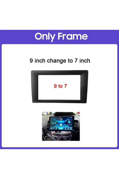 Choice3 9 inch to 7 inch Vehicle radio Fascia 9/10 inch Frame switch to 7 inc...