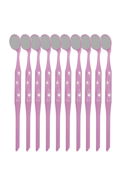 Choice1 مرآة فموية وردية اللون من AG Dental، عاكسة ممتازة للسطح الأمامي، مراي...