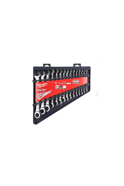 Einhell Milwaukee Kombine Cırcırlı Anahtar Seti 15 Parça