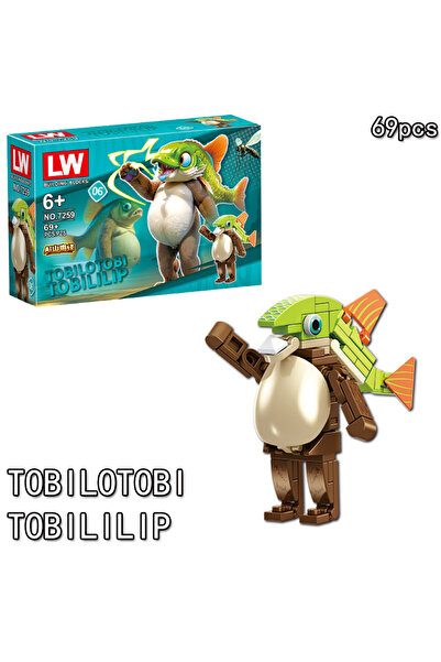 Choice4 7259-6 Italian Brainrot Animals Tung Tung Tung Sahur Building Blks Tr...