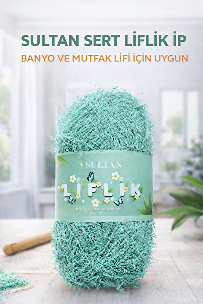 Sultan Sert Liflik ipi Sert Mutfak Lifi ve Banyo Lifi İpi Sert Saçaklı ip Su ...