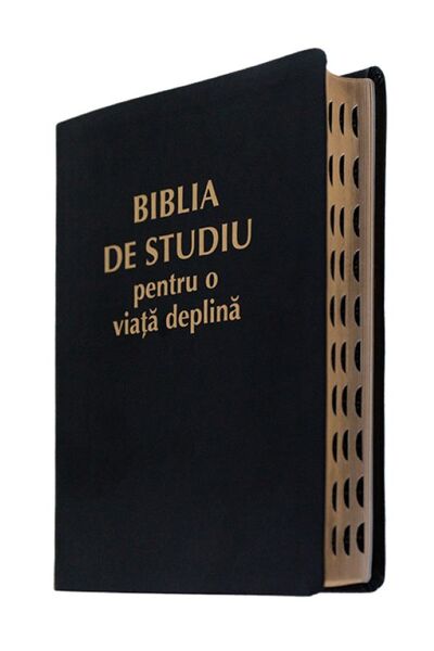 LifePublishers Study Bible for a Full Life, black PU cover