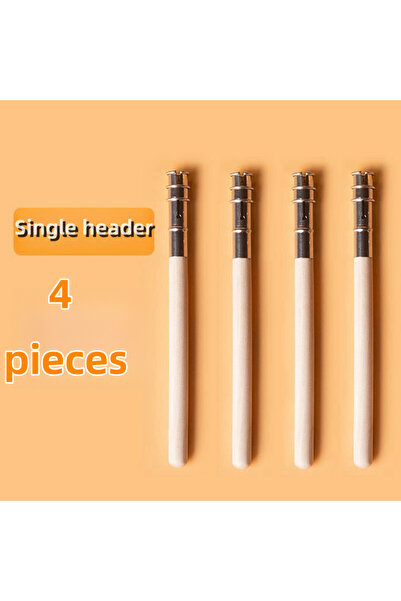 Choice3 burlyWood 4pieces Easy to use strong stable non-slip durable metal pe...