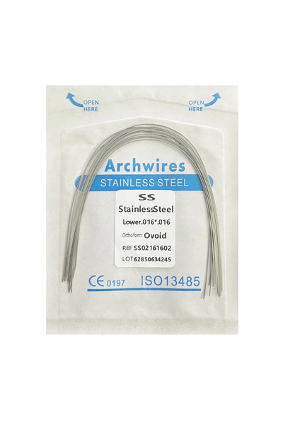 Choice14 16x16 Lower-SS 10pcs/pack Dental Arch Wires Orthodontic Super Elasti...