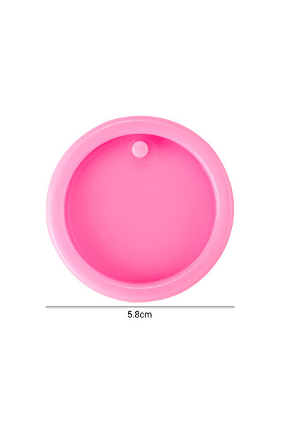 Choice26 12 قالب سيليكون على شكل قلب لصنع سلسلة مفاتيح، وقوالب راتنجية على شك...