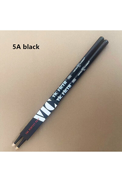 Choice 5A black Professional Vic Firth Drumsticks 5A 5B 7A 2B Hickory Drum St...