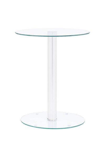 Concept Τραπεζάκι σαλονιού, διαφανές, 40 cm, σκληρυμένο γυαλί