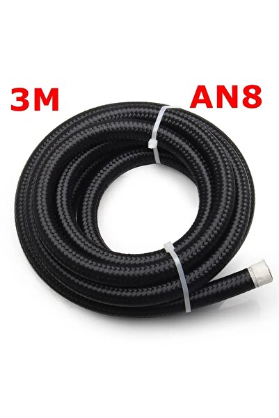 Choice10 3M-BK AN8 3M 5M 6M Oil Fuel Hose Oil Gas Line AN4 AN6 AN8 AN10 AN12 ...