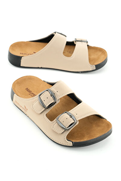 Naturela Gezer Women's Summer Two-Buckle Adjustable Comfortable Sole Daily Sl...