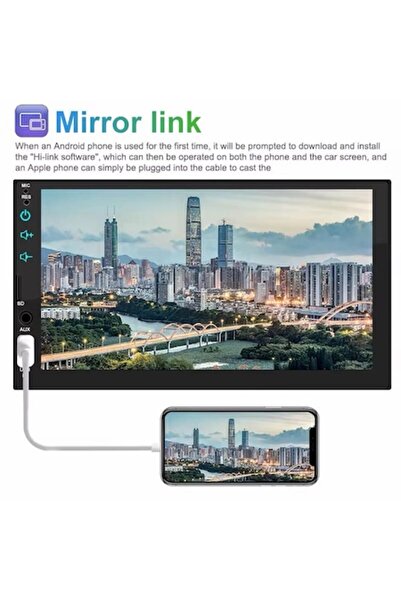 OEM Player auto MP5 cu înregistrare și navigație