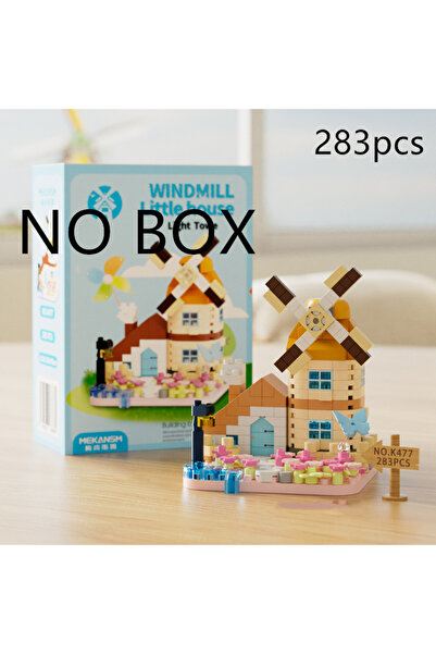 choice2 بدون صندوق JM-K477-بدون صندوق منزل طاحونة هواء الغابة العميقة منزل شج...