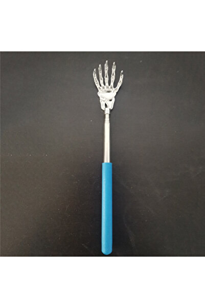 Choice4 مدلك ظهر قابل للتمديد من الفولاذ المقاوم للصدأ الأزرق، مزود بخاصية حك...